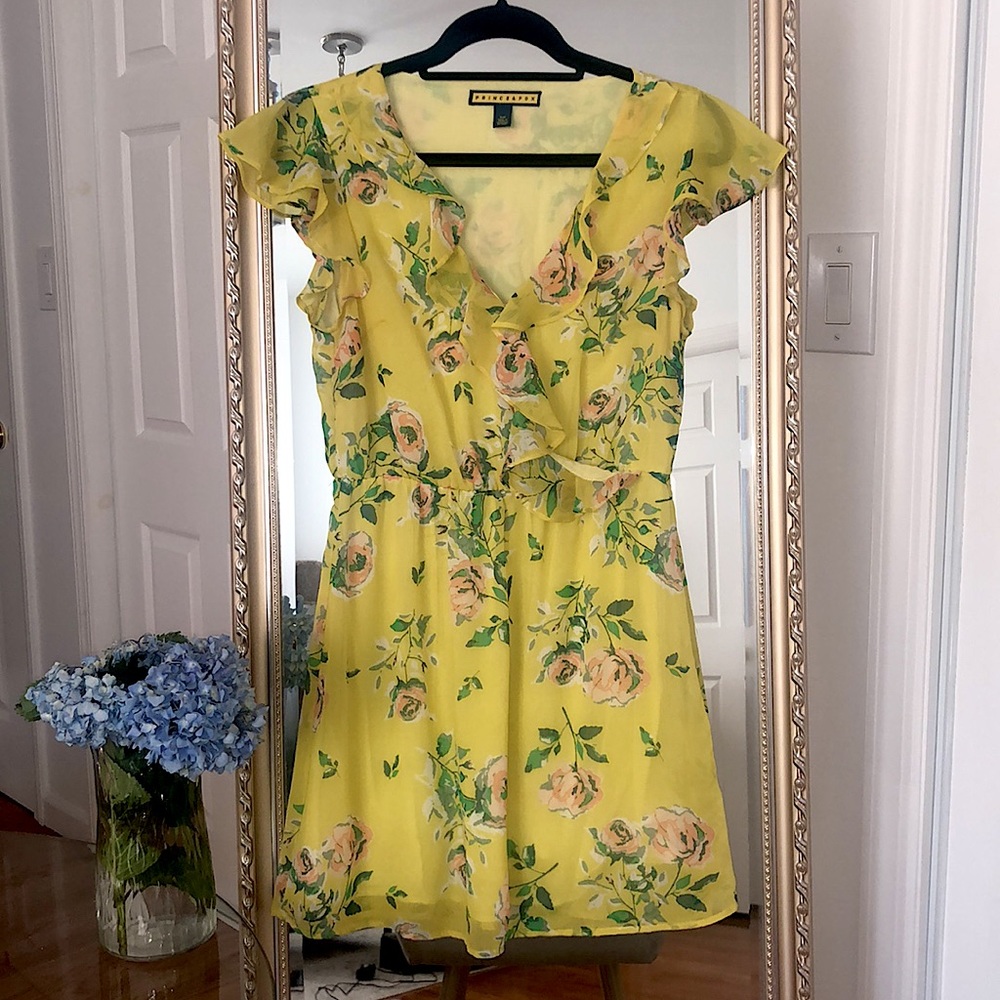 Prince&Fox Yellow Floral Sundress